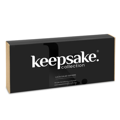 Keepsake Luca Salad Servers - Gift Box