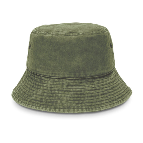 Bondi Washed Bucket Hat - Olive
