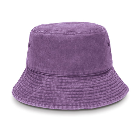 Bondi Washed Bucket Hat - Purple