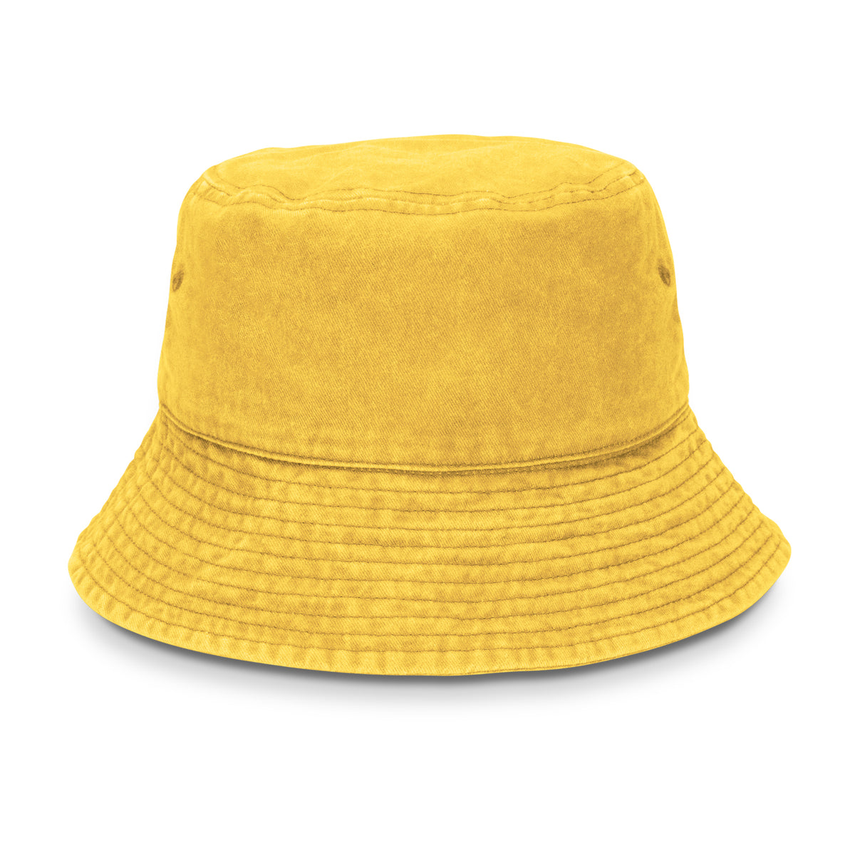 Bondi Washed Bucket Hat - Yellow