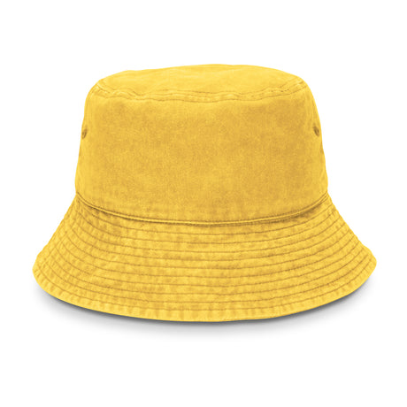 Bondi Washed Bucket Hat - Yellow