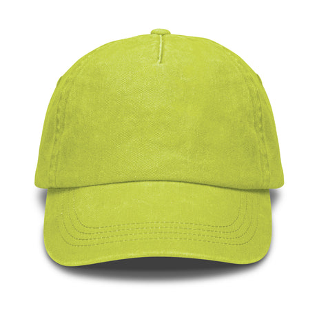 Vintage Washed Cap - Bright Green