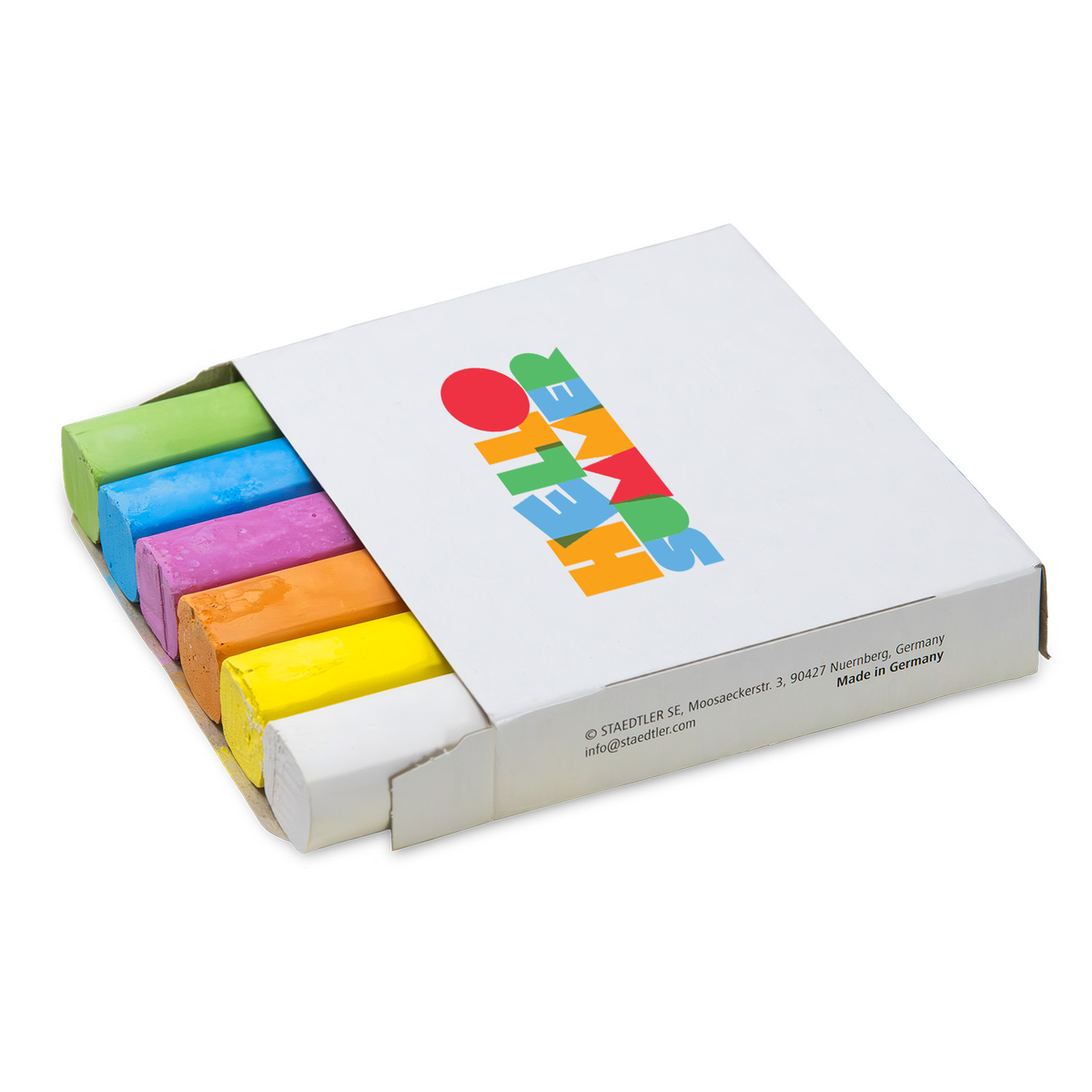 STAEDTLER Assorted Sidewalk Chalk Set - Branding