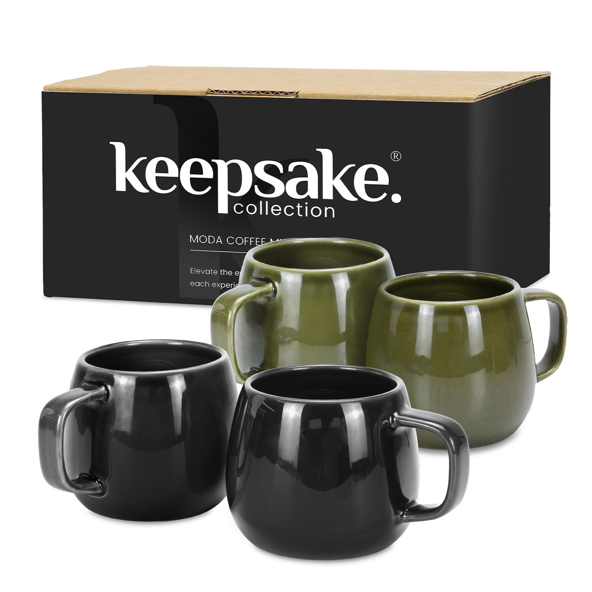 Keepsake Moda Coffee Mug – Set of 2 - Main
