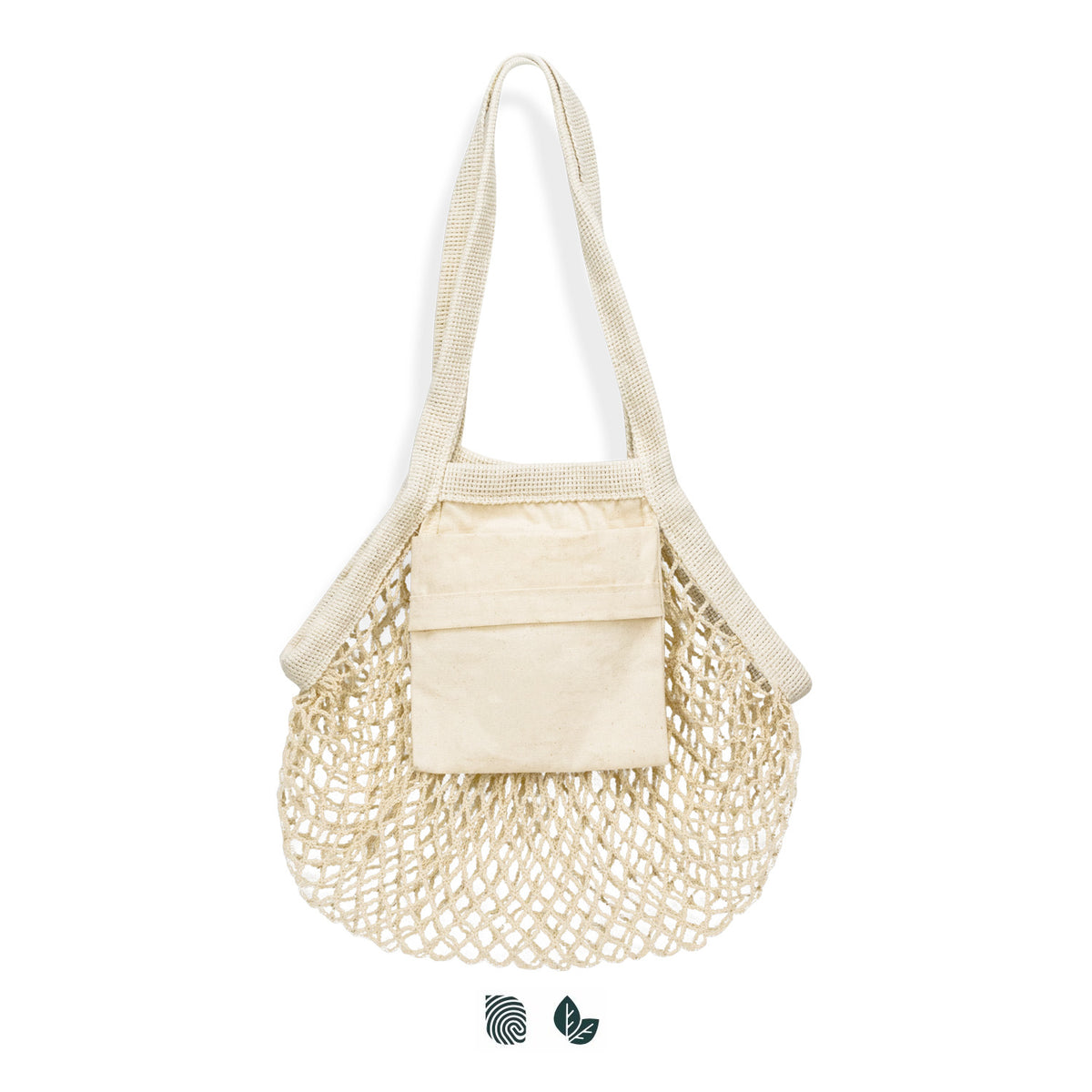 Cotton Mesh Foldaway Tote Bag - Small - Impact Aware