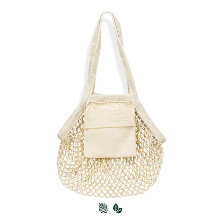 Cotton Mesh Foldaway Tote Bag - Small - Impact Aware