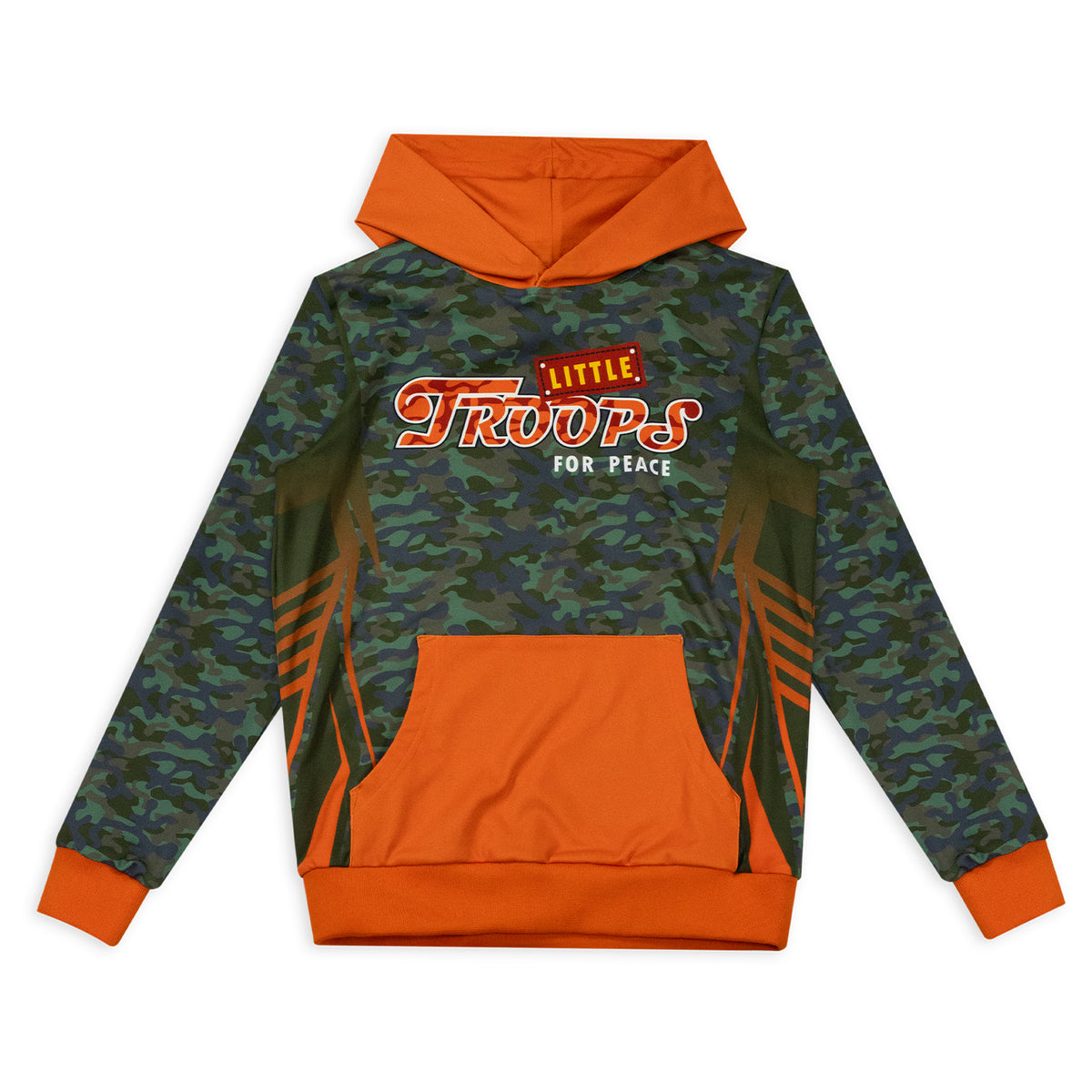 Custom Youth Active Hoodie - Front