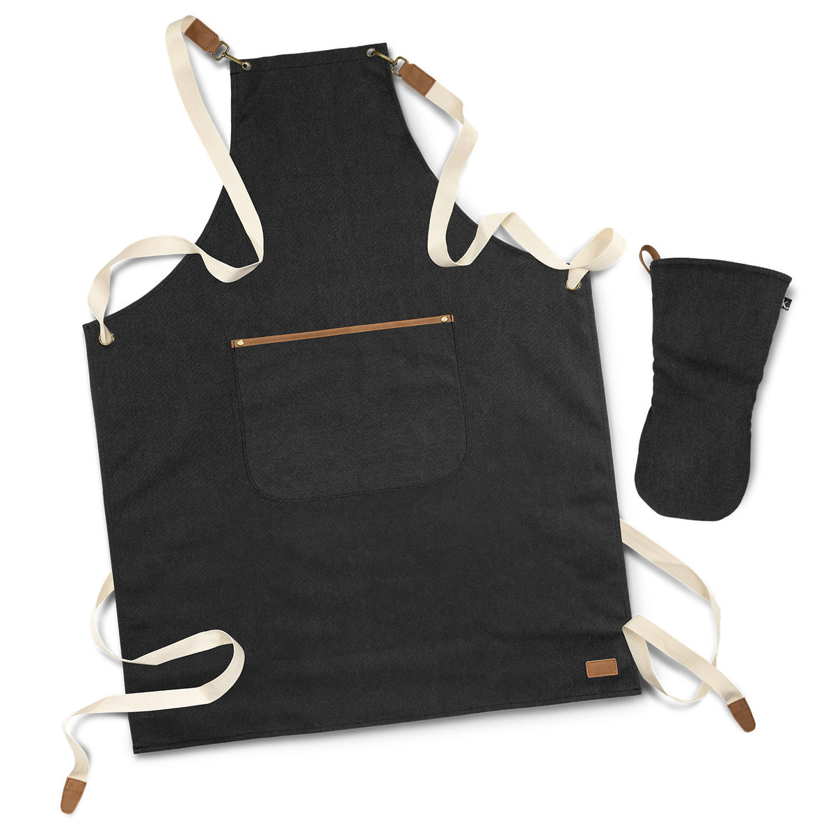 Keepsake Canvas Apron & Oven Mitt Set - Main