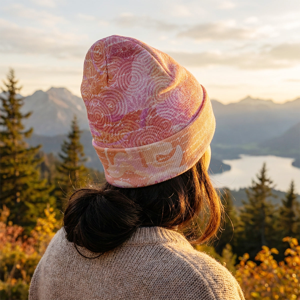 Everest Custom Full Colour Beanie - Feature