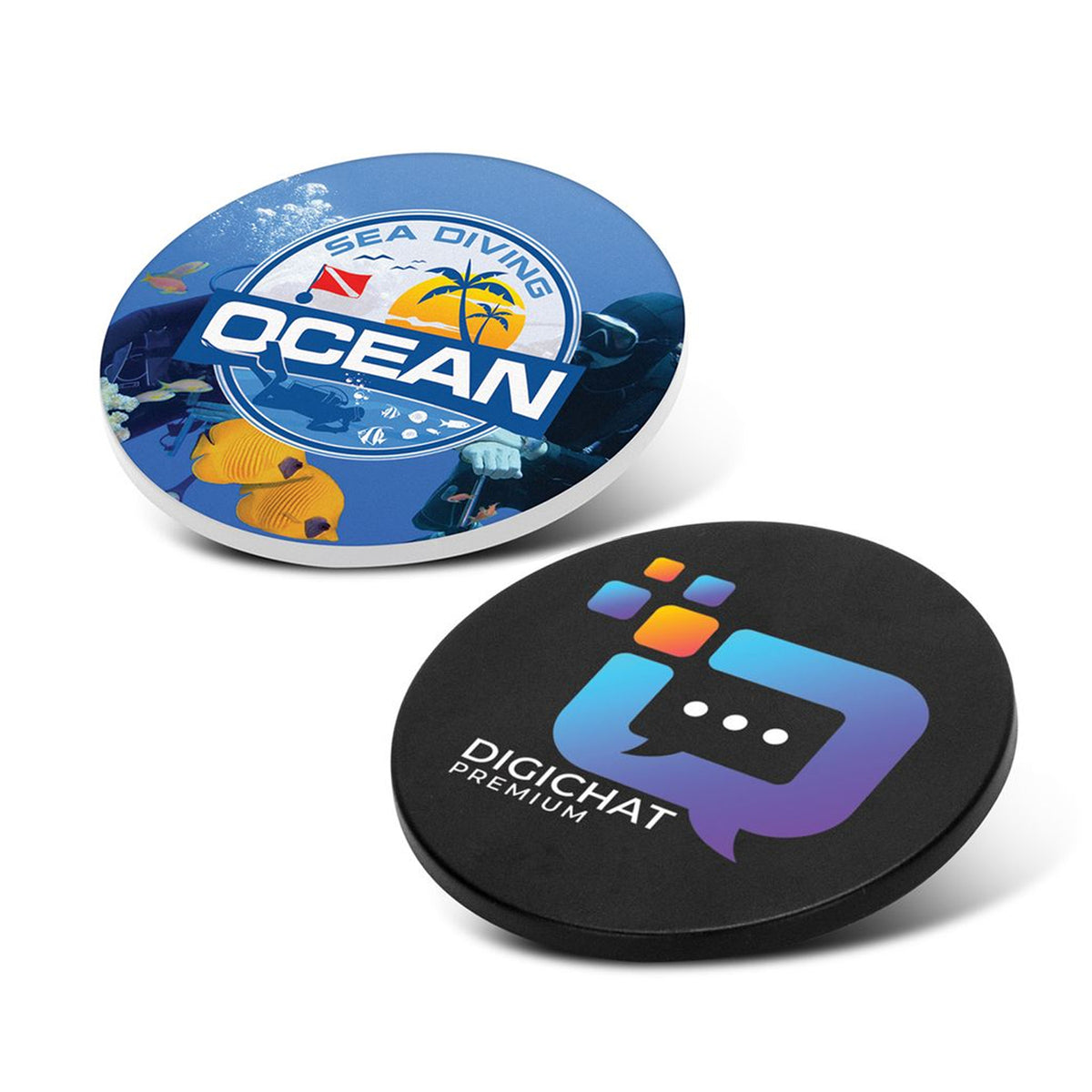 Multi-Functional Magnetic Badge - Branding
