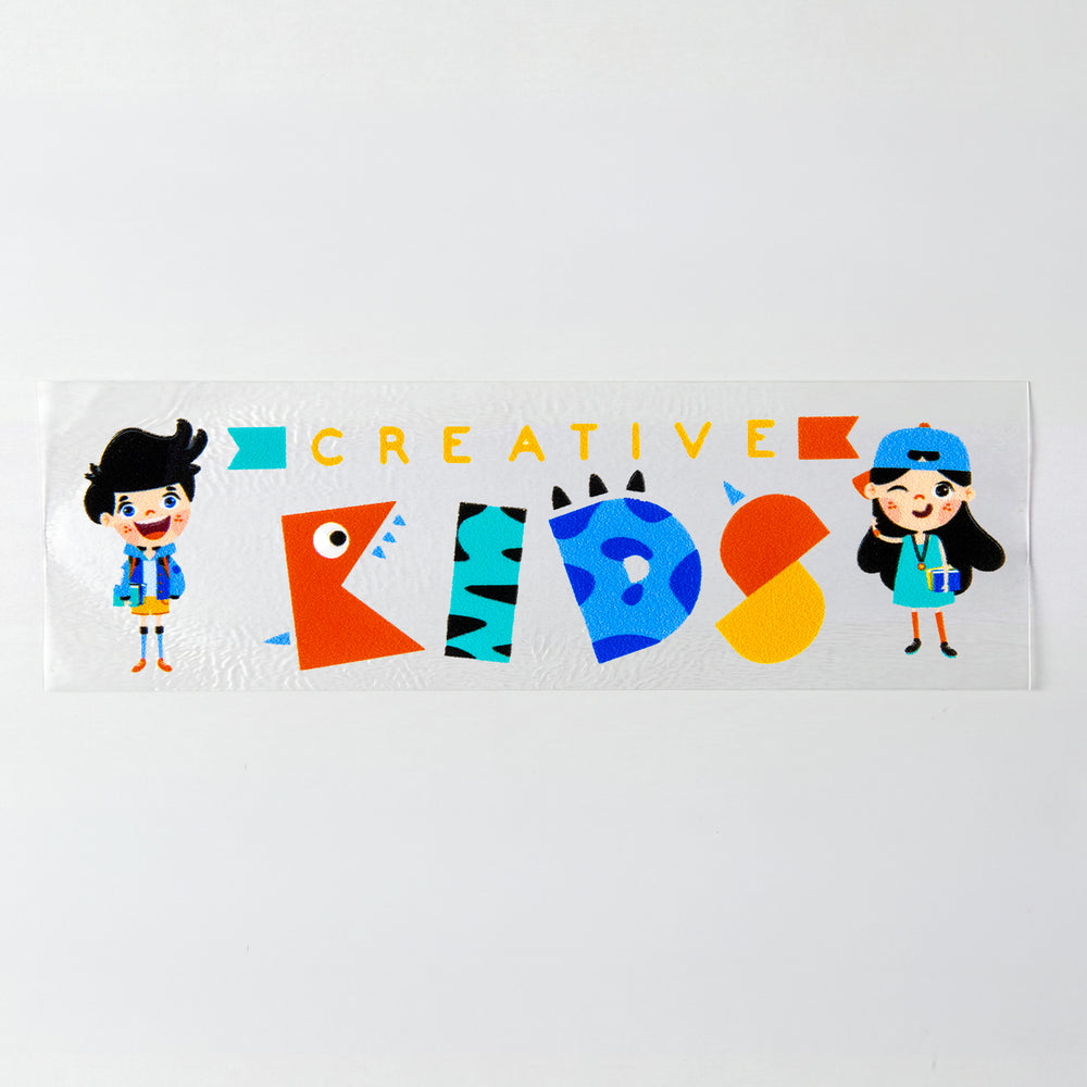 Prism Print - 90 x 25mm Sticker - Main