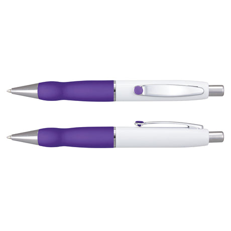 Turbo Pen - White Barrel - Purple