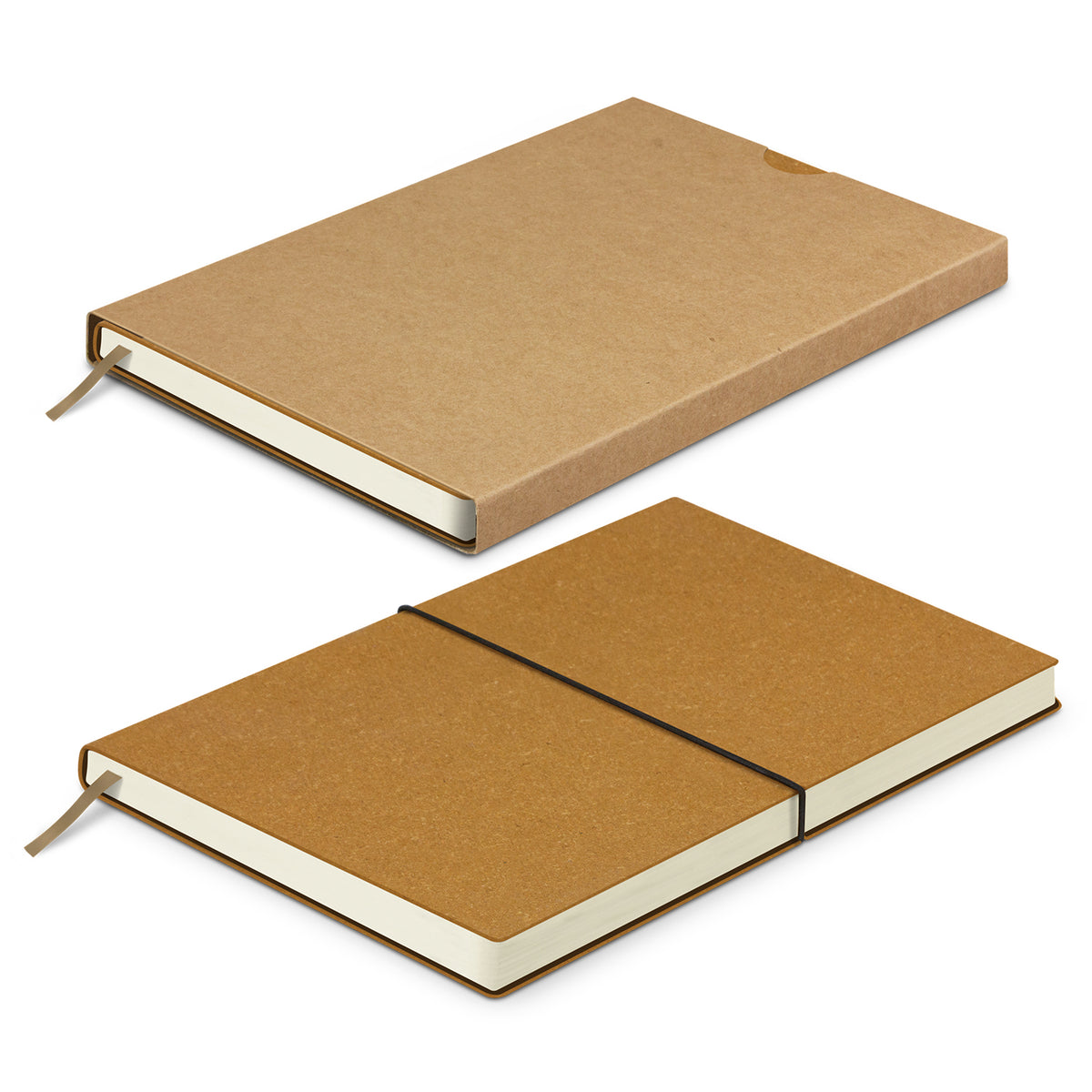 Phoenix Recycled Soft Cover Notebook - Natural