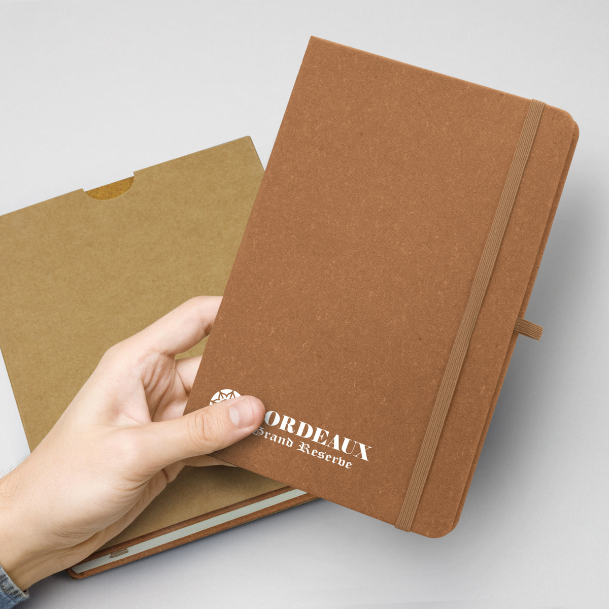 Phoenix Recycled Hard Cover Notebook - Feature
