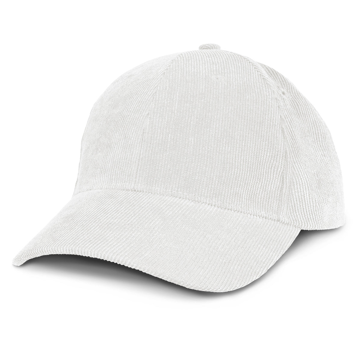 Corduroy Cap - White