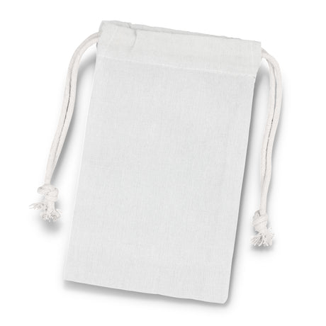 Cotton Gift Bag - Small - White