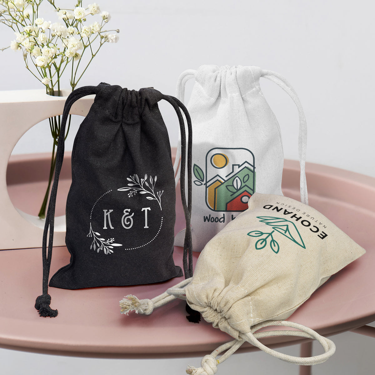 Cotton Gift Bag - Small - Feature