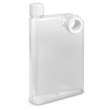 Accent Water Bottle - Frosted - White