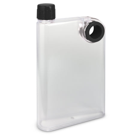 Accent Water Bottle - Frosted - Black