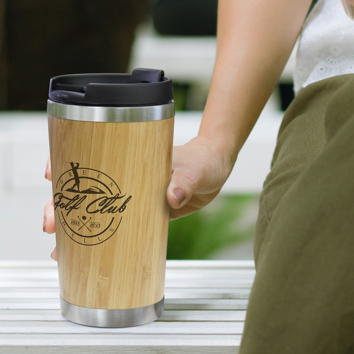 Bamboo Double Wall Cup - Feature