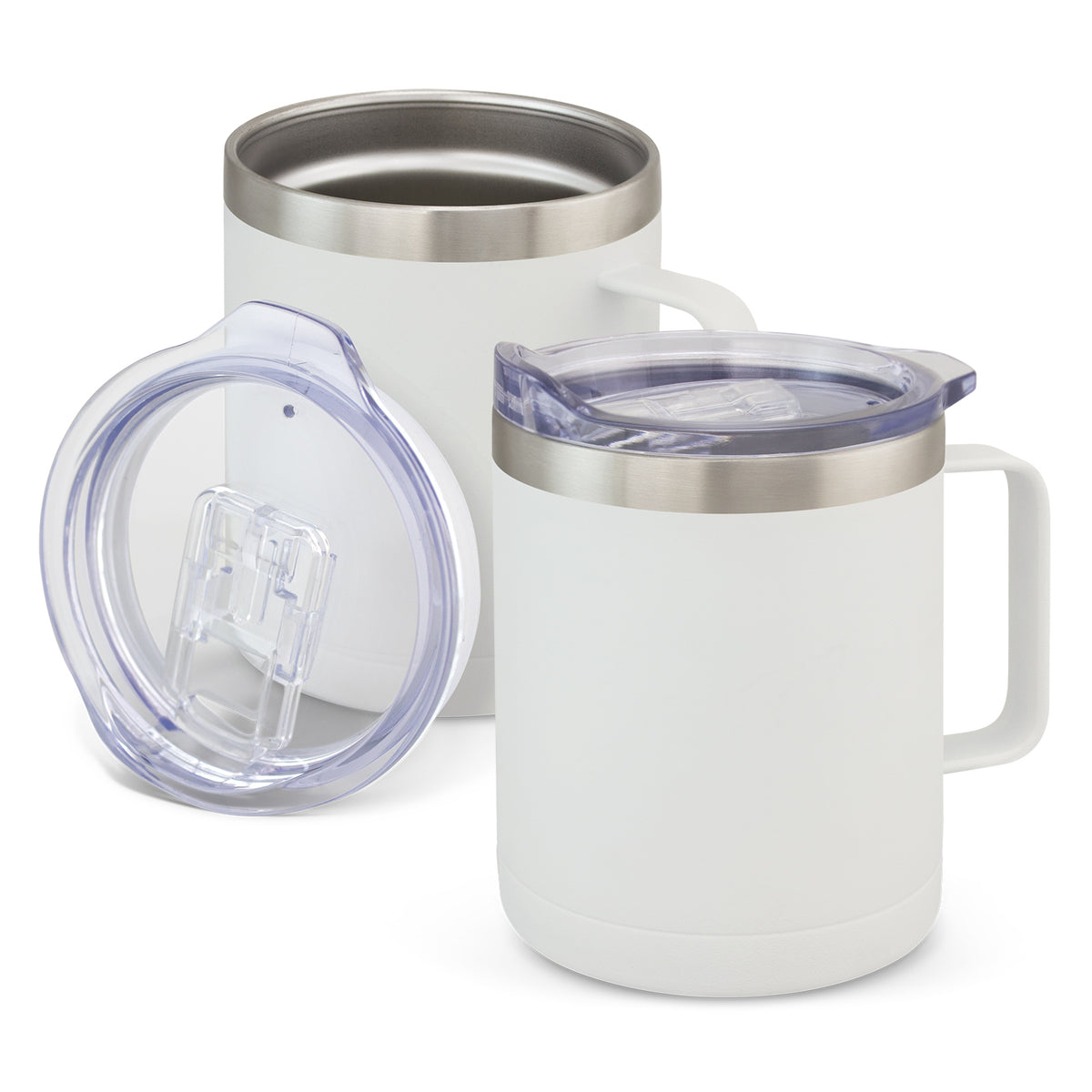 Zeus Vacuum Cup - White