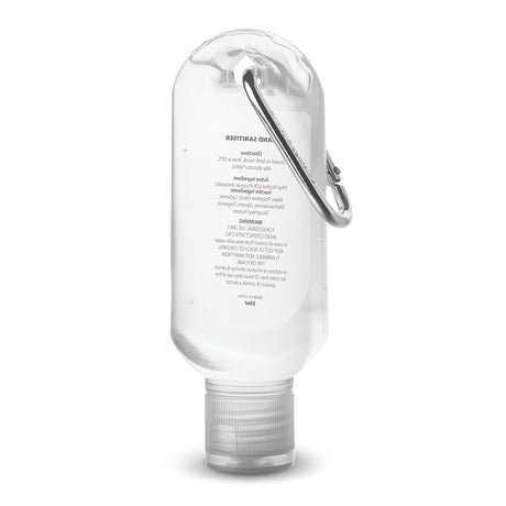 Carabiner Hand Sanitiser 55ml - Clear