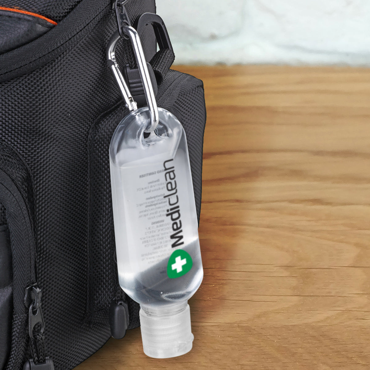 Carabiner Hand Sanitiser 55ml - Feature