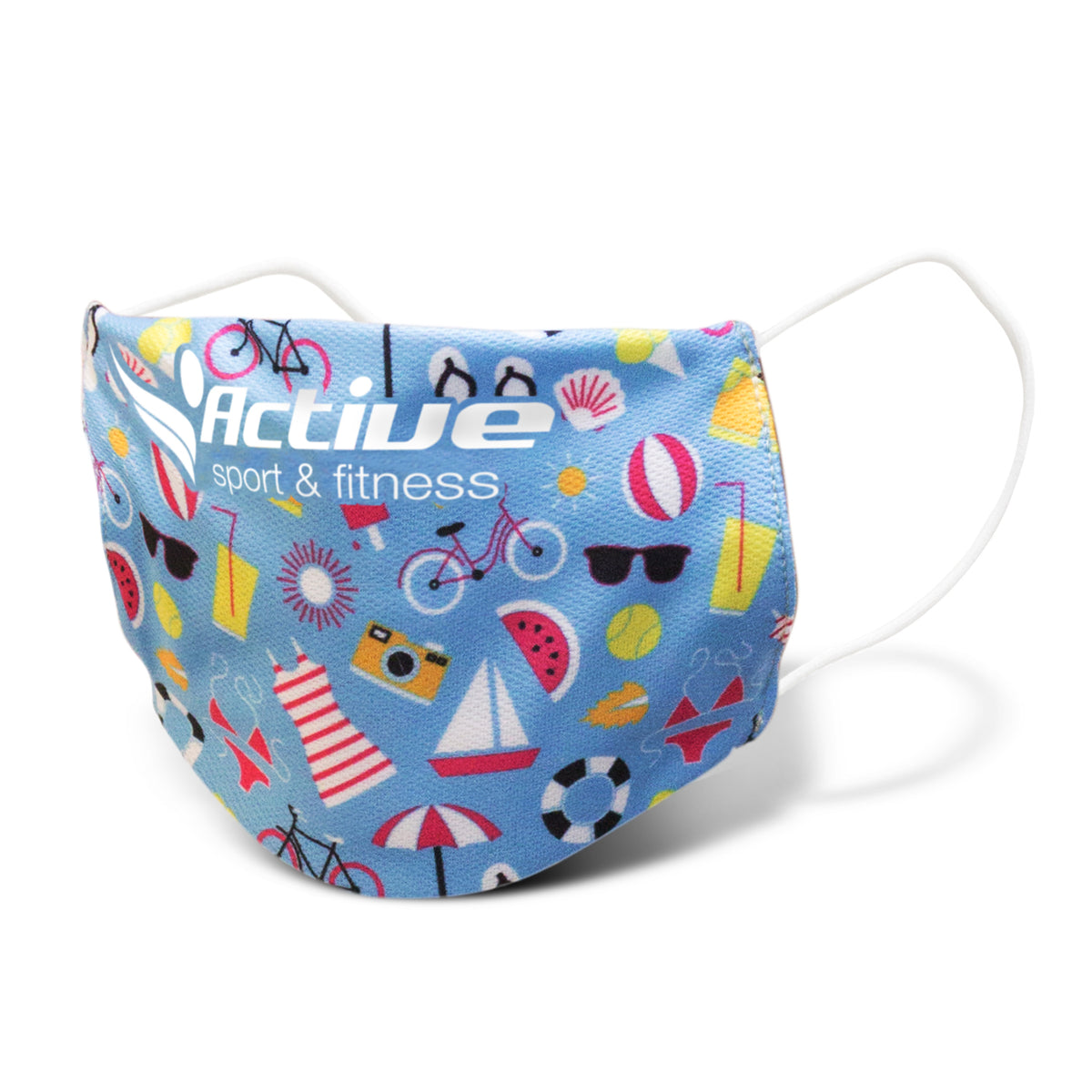 Reusable Face Mask Full Colour - Small - Main