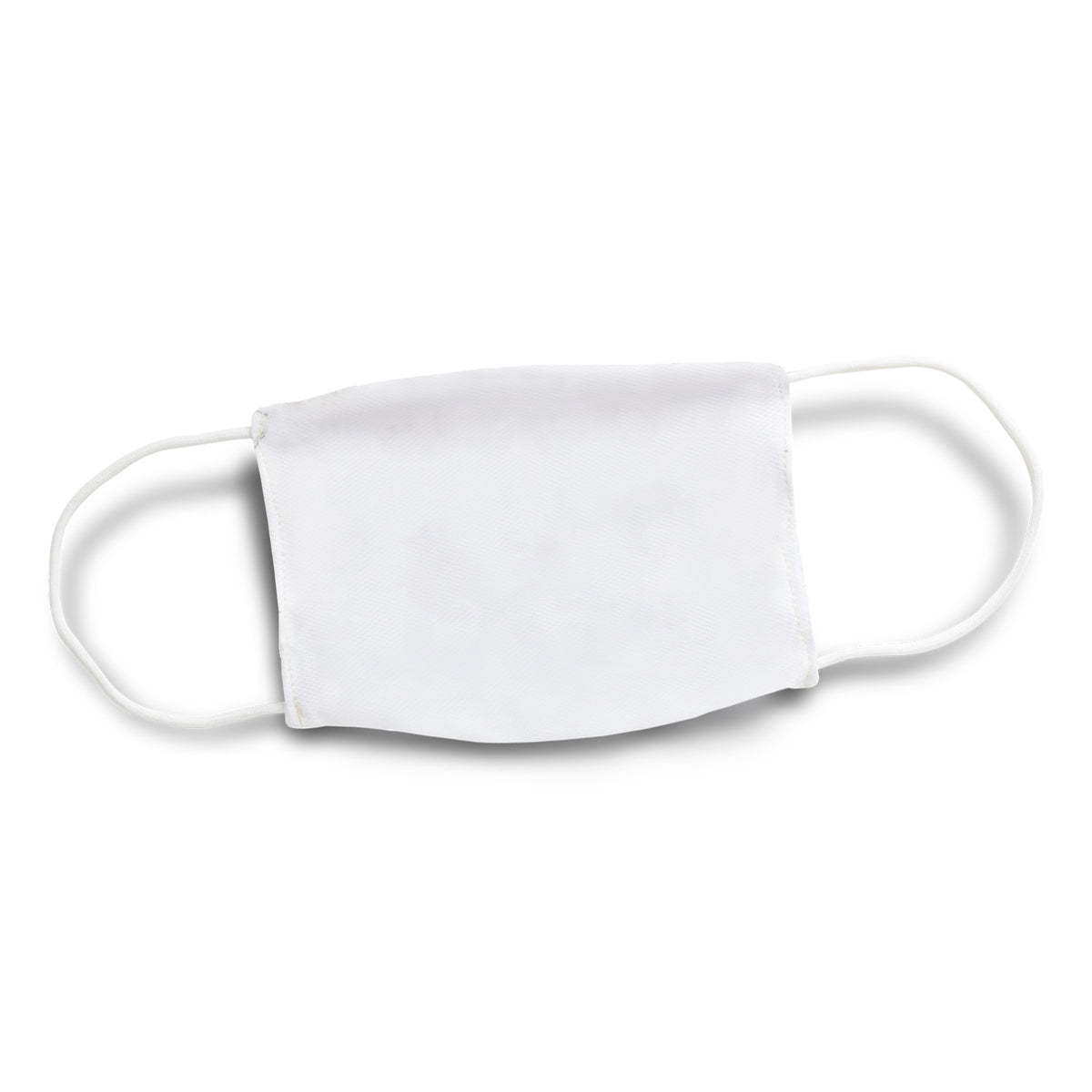 Reusable Face Mask Full Colour - Small - White -Spread