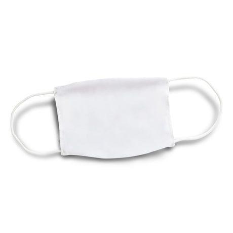 Reusable Face Mask Full Colour - Small - White -Spread
