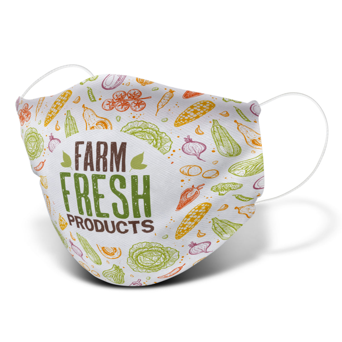 Reusable Face Mask Full Colour - Large - Main
