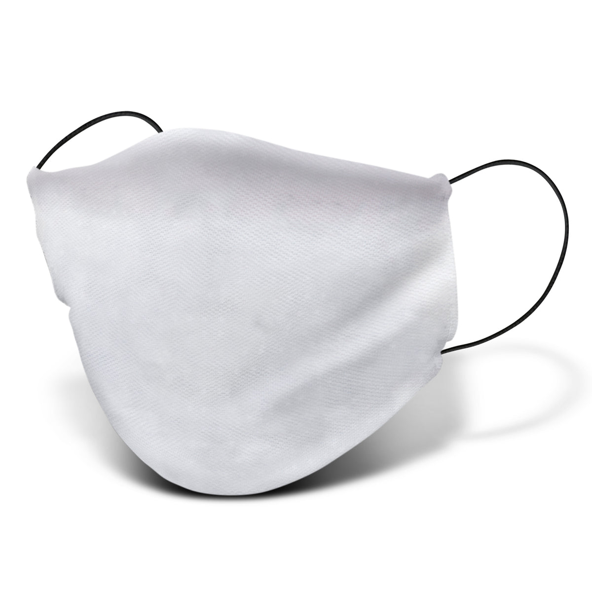 Reusable Face Mask Full Colour - Large - Black