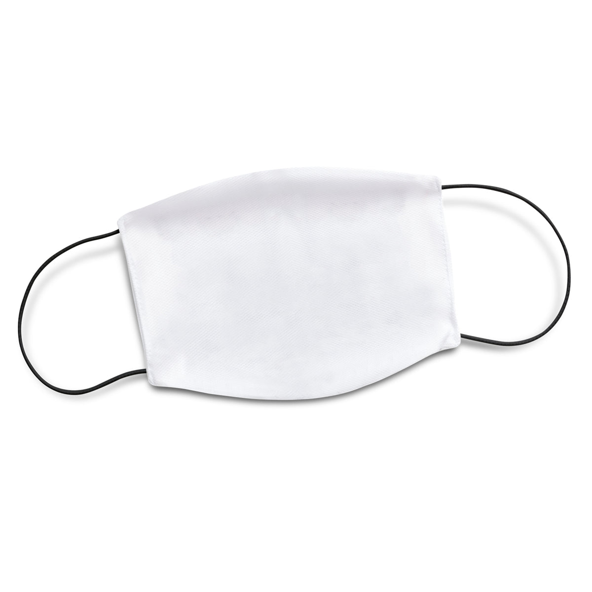 Reusable Face Mask Full Colour - Large - Black - Spread