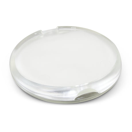 Hand Soap Travel Case - Round - Clear