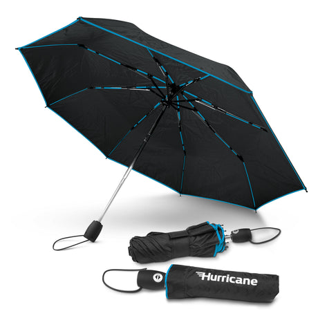 Hurricane City Umbrella - Cyan/Black