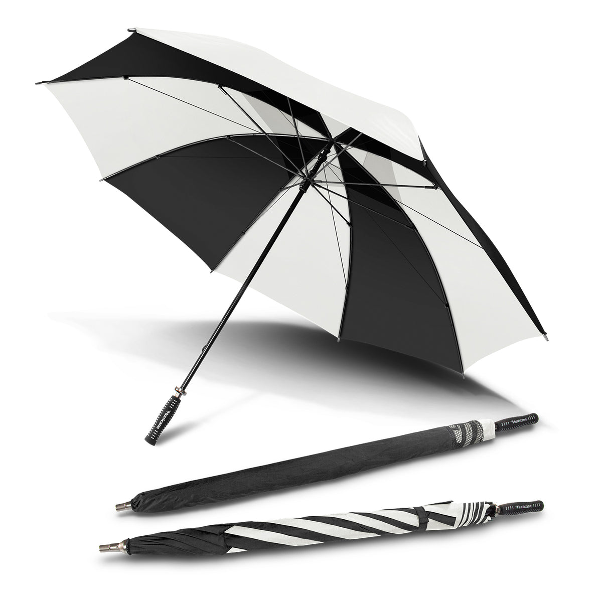 Hurricane Sport Umbrella - Black/White