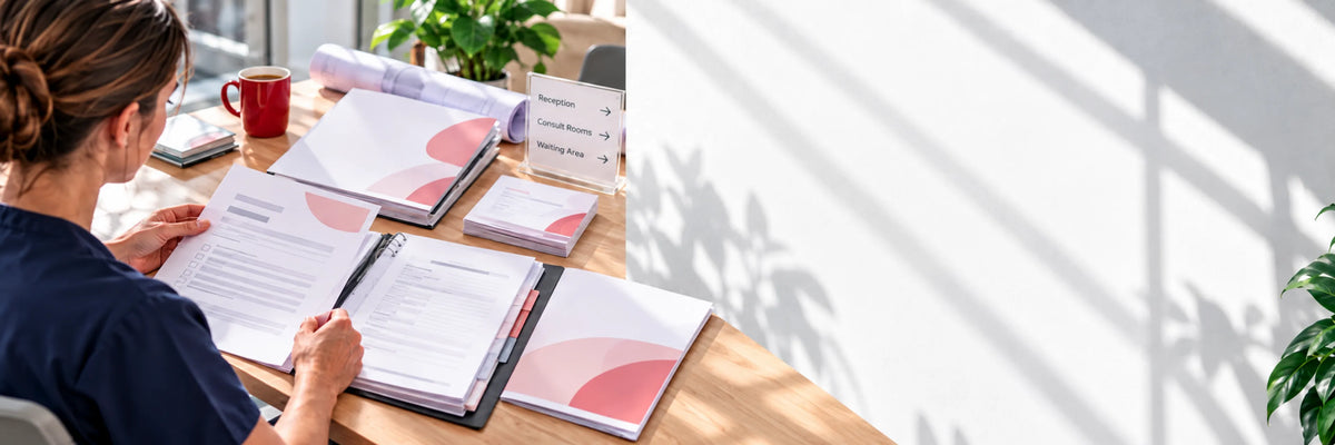 Complete healthcare branding package