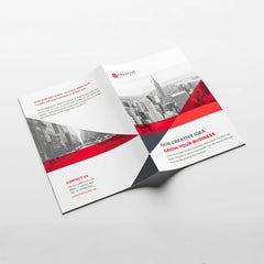 A3 folded to A4 bi-fold brochure