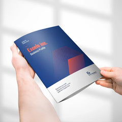 A3 folded to A4 bi-fold brochure