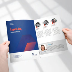 A3 folded to A4 bi-fold brochure