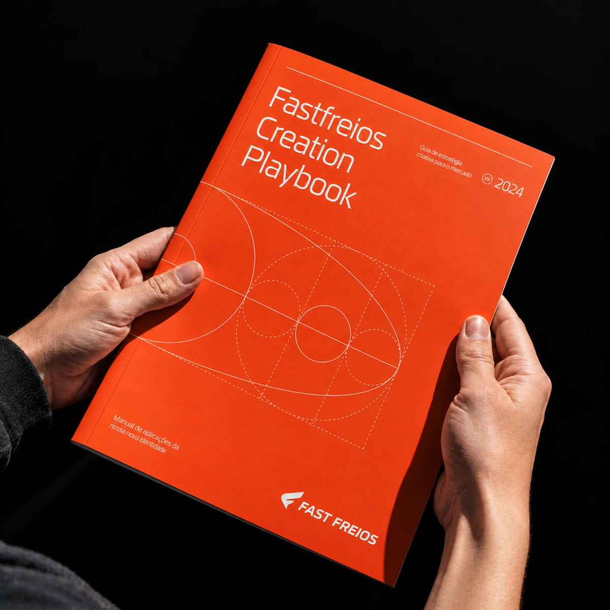 A4 stapled booklet with separate cover — product image 3