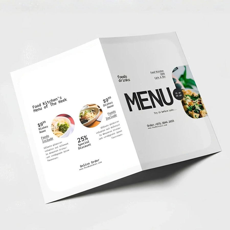 A5 Folded to A6 Brochures