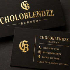 Gold Foil Business Cards — image 1