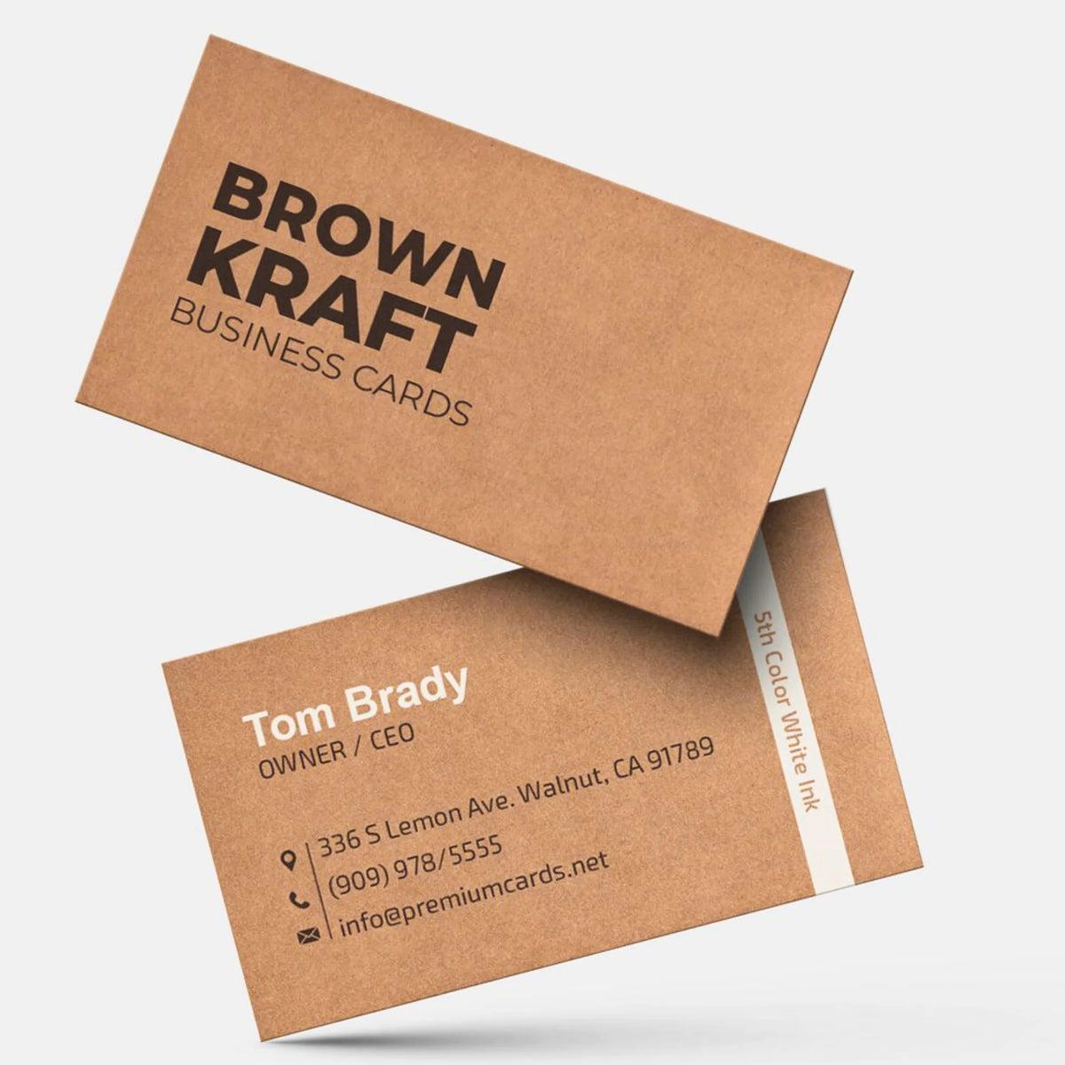 Kraft Business Cards — image 2