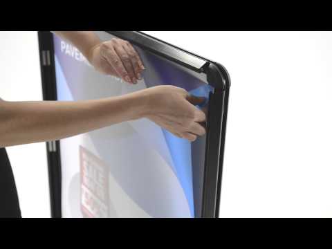A0/A1 Footpath Sign product video