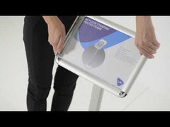 Freestanding poster stand display