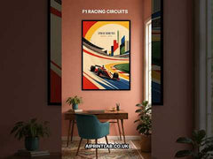 Mounted poster display video