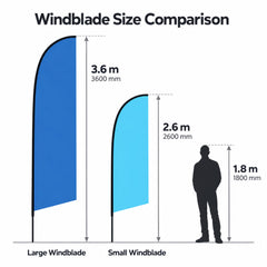 Wind Blade Flags – product view 5