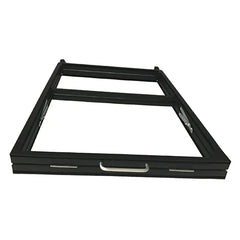 Metal A-frame Footpath Sign – Black display and details