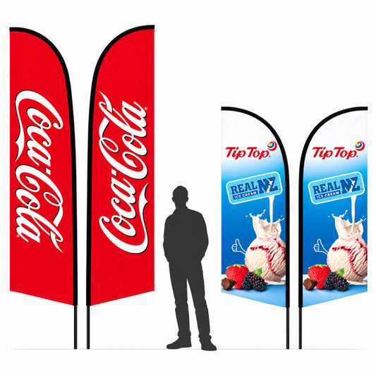 Wind Blade Flags – product view 1